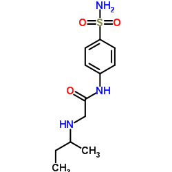 N2-sec-Butyl-N-(4-sulfamoylphenyl)glycinamide Structure