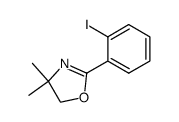 4,5-DIHYDRO-2-(2-IODOPHENYL)-4,4-DIMETHYLOXAZOLE结构式