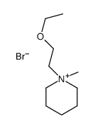 1-(2-ethoxyethyl)-1-methylpiperidin-1-ium,bromide结构式