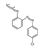 (2-azidophenyl)-(4-chlorophenyl)diazene结构式