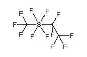 (trifluoromethyl)(pentfaluoroethyl)tetrafluorosulfur(VI) Structure