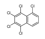 1,2,3,4,5-Pentachloronaphthalene结构式