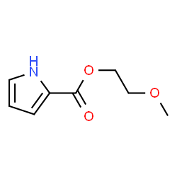 1H-Pyrrole-2-carboxylicacid,2-methoxyethylester(9CI) Structure