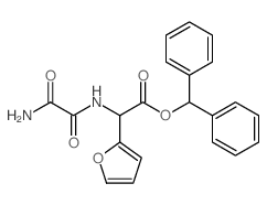 BENZHYDRYL 2-(2-AMINO-2-OXOACETAMIDO)-2-(FURAN-2-YL)ACETATE结构式