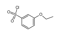 3-ethoxybenzene-1-sulfonyl chloride结构式