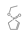 1-ethoxy-2,3-dihydro-1λ5-phosphole 1-oxide结构式