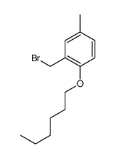 2-(bromomethyl)-1-hexoxy-4-methylbenzene Structure