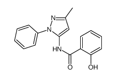 2-hydroxy-N-(5-methyl-2-phenylpyrazol-3-yl)benzamide Structure