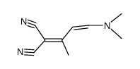 2-(4-(dimethylamino)but-3-en-2-ylidene)malononitrile Structure