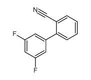 2-(3,5-difluorophenyl)benzonitrile Structure