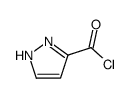 1H-吡唑-3-羰酰氯结构式