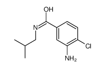 3-Amino-4-chloro-N-isobutylbenzamide Structure
