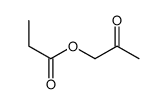 2-Propanone, 1-(1-oxopropoxy)- (9CI) structure