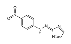 N-(imidazol-2-ylideneamino)-4-nitroaniline结构式