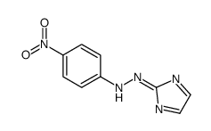 N-(imidazol-2-ylideneamino)-4-nitroaniline Structure