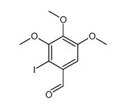 2-iodo-3,4,5-trimethoxybenzaldehyde结构式