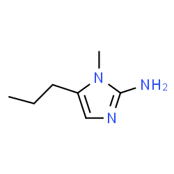 1H-Imidazol-2-amine,1-methyl-5-propyl-(9CI)结构式