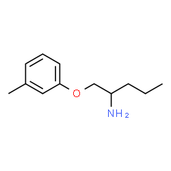 2-Pentanamine,1-(3-methylphenoxy)-(9CI) Structure