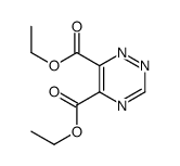diethyl 1,2,4-triazine-5,6-dicarboxylate Structure