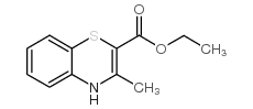 3-甲基-4H-1,4-苯并噻嗪-2-甲酸乙酯结构式