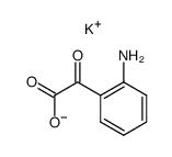 isatic acid, potassium salt Structure