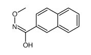 N-METHOXY-2-NAPHTHAMIDE Structure