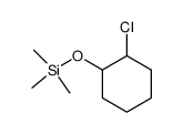 1-(Trimethylsilyloxy)-2-chlorocyclohexane structure