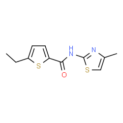 2-Thiophenecarboxamide,5-ethyl-N-(4-methyl-2-thiazolyl)-(9CI) Structure