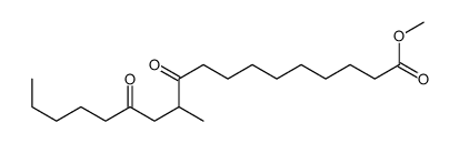 methyl 11-methyl-10,13-dioxooctadecanoate结构式