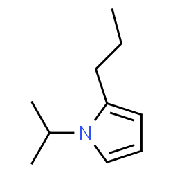 1H-Pyrrole,1-(1-methylethyl)-2-propyl-(9CI) structure