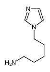 5-imidazol-1-ylpentan-1-amine Structure
