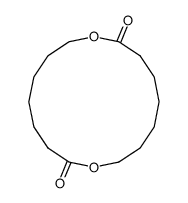 1,9-dioxacyclohexadecane-2,10-dione Structure