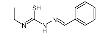 1-(benzylideneamino)-3-ethylthiourea Structure