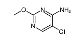 5-Chloro-2-methoxypyrimidin-4-amine Structure