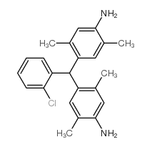 4,4'-(2-chlorobenzylidene)di-2,5-xylidine结构式