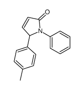 2-(4-methylphenyl)-1-phenyl-2H-pyrrol-5-one Structure