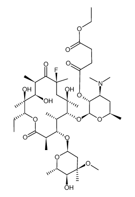 flurithromycin ethylsuccinate Structure