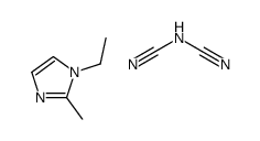 cyanocyanamide,1-ethyl-2-methylimidazole结构式