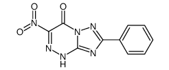 2-phenyl-6-nitro-7-oxo-4,7-dihydro-1,2,4-triazolo[5,1-c][1,2,4]triazine Structure