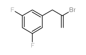 2-BROMO-3-(3,5-DIFLUOROPHENYL)-1-PROPENE结构式