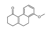 8-methoxy-2,3,9,10-tetrahydro-1H-phenanthren-4-one Structure