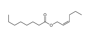 (E)-2-hexen-1-yl octanoate Structure