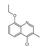 8-ethoxy-4-chloro-3-methyl-quinoline Structure