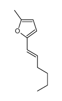 2-hex-1-enyl-5-methylfuran Structure