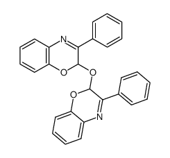 racem. 3,3'-diphenyl-2H,2'H-2,2'-oxy-bis-benzo[1,4]oxazine结构式