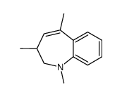 trimethyl-1,3,5 dihydro-2,3 benzo-b (1H) azepine Structure