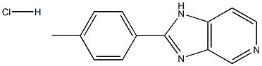 2-(4-methylphenyl)imidazo[4,5-c]pyridine hydrochloride Structure