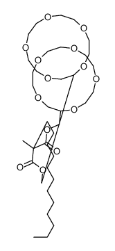 Bis-[(15-crown-5)-methyl-2-dodecyl-2-methylmalonate structure