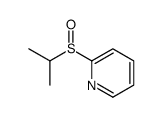 2-propan-2-ylsulfinylpyridine Structure