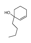 1-butylcyclohex-2-en-1-ol结构式